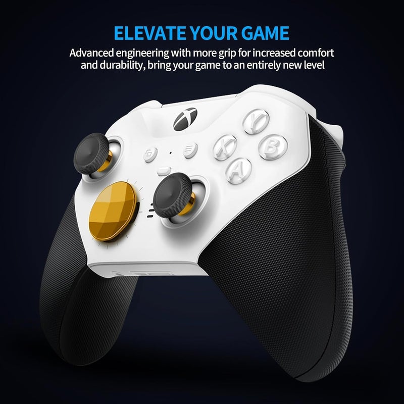 KOOWOD 13 in 1 Magnetic Thumbsticks Analog Sticks Replacement Joystick Parts Repair Accessories Kit Component Set with 4 Paddles, 2 D-Pads, 1 Tool for Xbox Elite Series 2 and Core Controller - Image 3